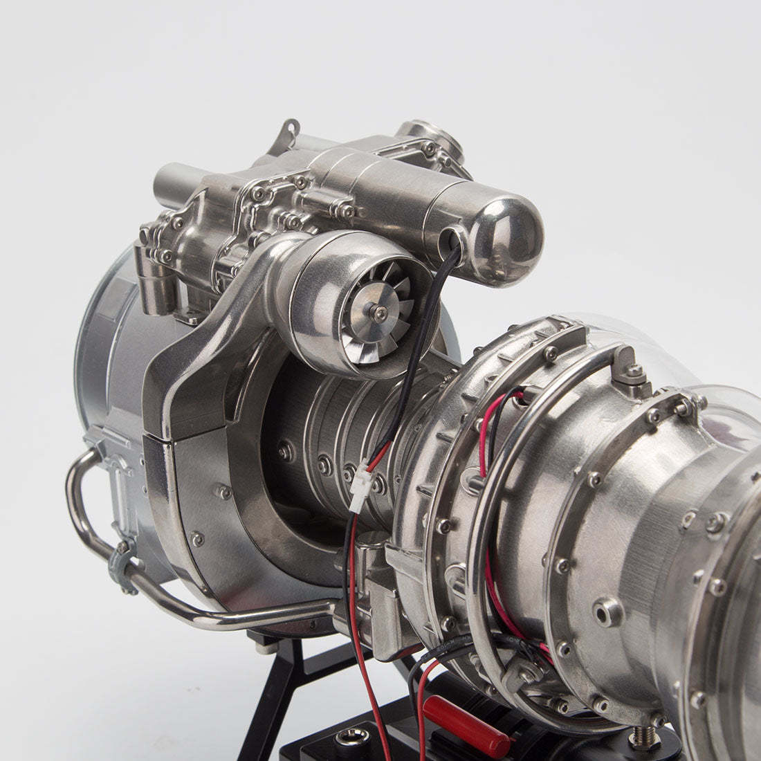 Teching T700 1/10 Scale Metal DIY Turboshaft Engine Model Kit DM136 | Aviation Gift-helloworld7