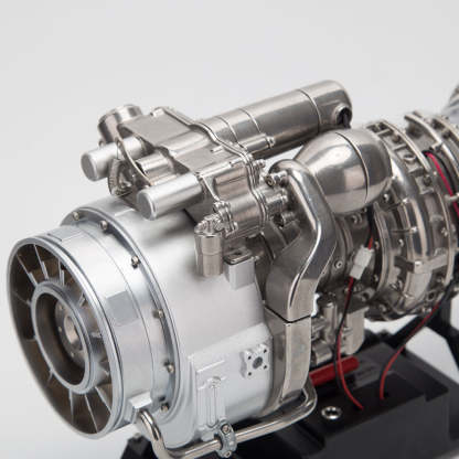 Teching T700 1/10 Scale Metal DIY Turboshaft Engine Model Kit DM136 | Aviation Gift-helloworld7