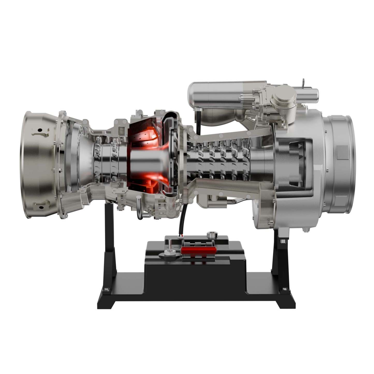 Teching T700 1/10 Scale Metal DIY Turboshaft Engine Model Kit DM136 | Aviation Gift-helloworld7
