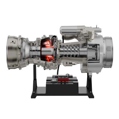 Teching T700 1/10 Scale Metal DIY Turboshaft Engine Model Kit DM136 | Aviation Gift-helloworld7