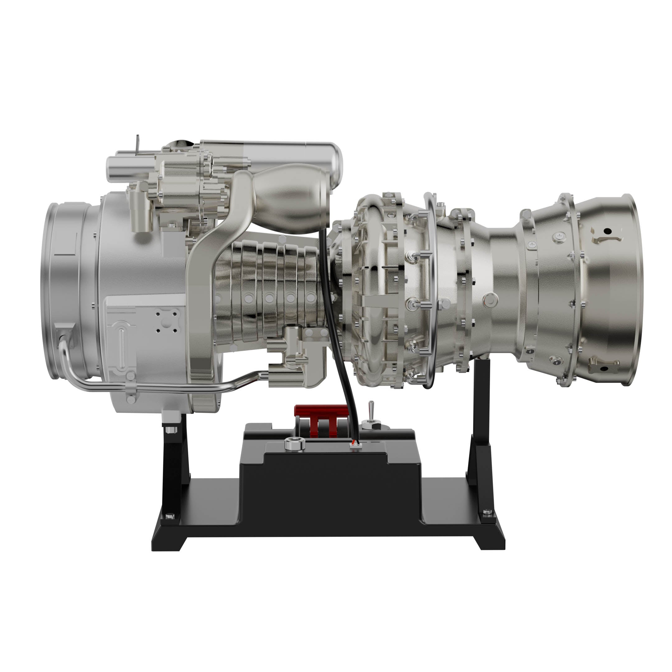 Teching T700 1/10 Scale Metal DIY Turboshaft Engine Model Kit DM136 | Aviation Gift-helloworld7