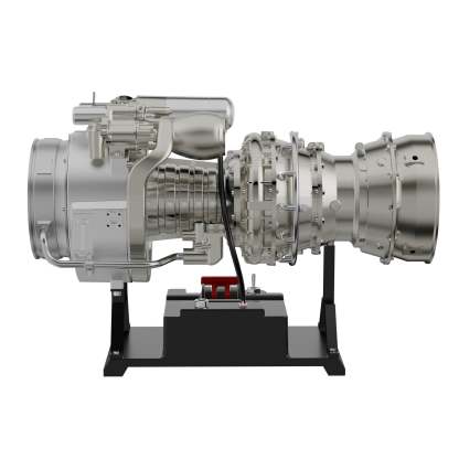 Teching T700 1/10 Scale Metal DIY Turboshaft Engine Model Kit DM136 | Aviation Gift-helloworld7