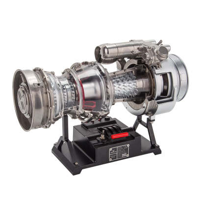 Teching T700 1/10 Scale Metal DIY Turboshaft Engine Model Kit DM136 | Aviation Gift-helloworld7