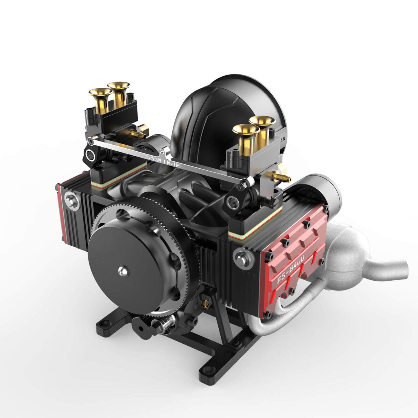 Toyan FS-B400 14cc Flat-Four Boxer 4 Stroke Nitro Engine Model Kit/RTR-helloworld7