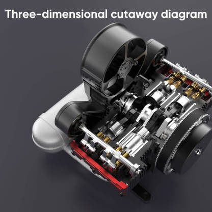 Toyan FS-B400 14cc Flat-Four Boxer 4 Stroke Nitro Engine Model Kit/RTR-helloworld7