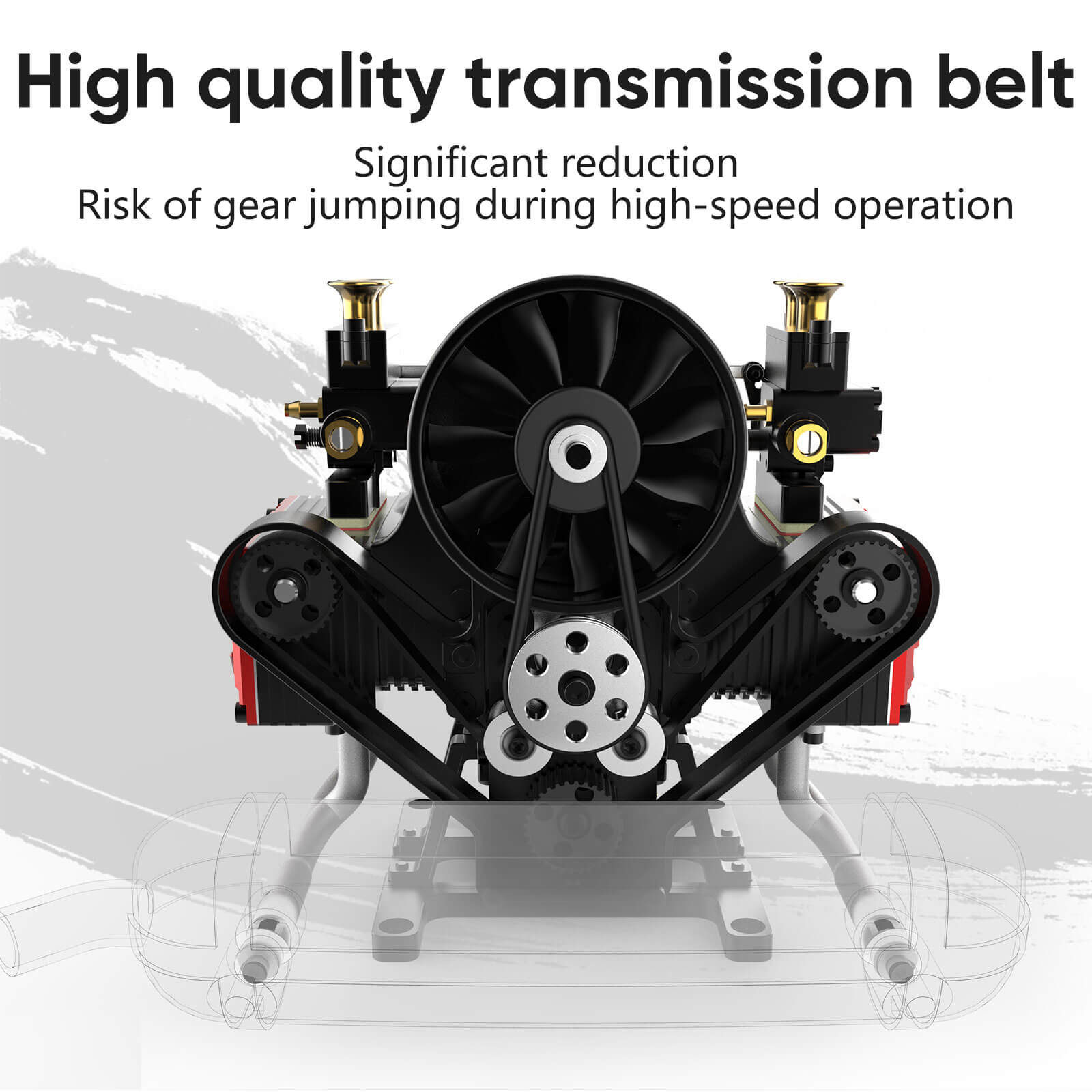 Toyan FS-B400 14cc Flat-Four Boxer 4 Stroke Nitro Engine Model Kit/RTR-helloworld7