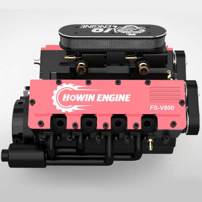 Toyan FS-V800 28cc V8 Nitro Engine Model DIY Kit with Supercharger-helloworld7