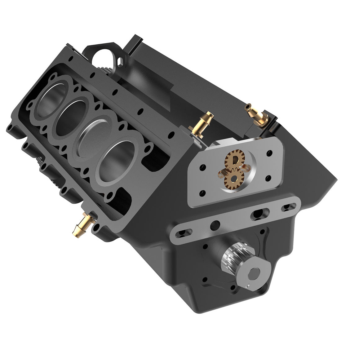 Toyan FS-V800 28cc V8 Nitro Engine Model DIY Kit with Supercharger-helloworld7