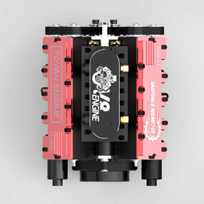 Toyan FS-V800 28cc V8 Nitro Engine Model DIY Kit with Supercharger-helloworld7
