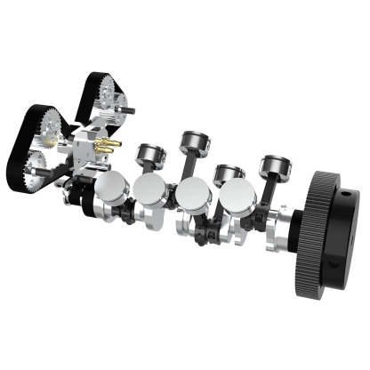 Toyan FS-V800 28cc V8 Nitro Engine Model DIY Kit with Supercharger-helloworld7