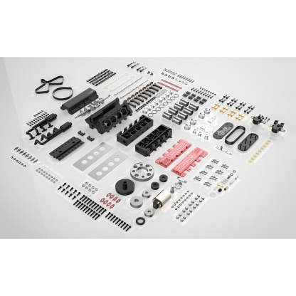 Toyan FS-V800 28cc V8 Nitro Engine Model DIY Kit with Supercharger-helloworld7