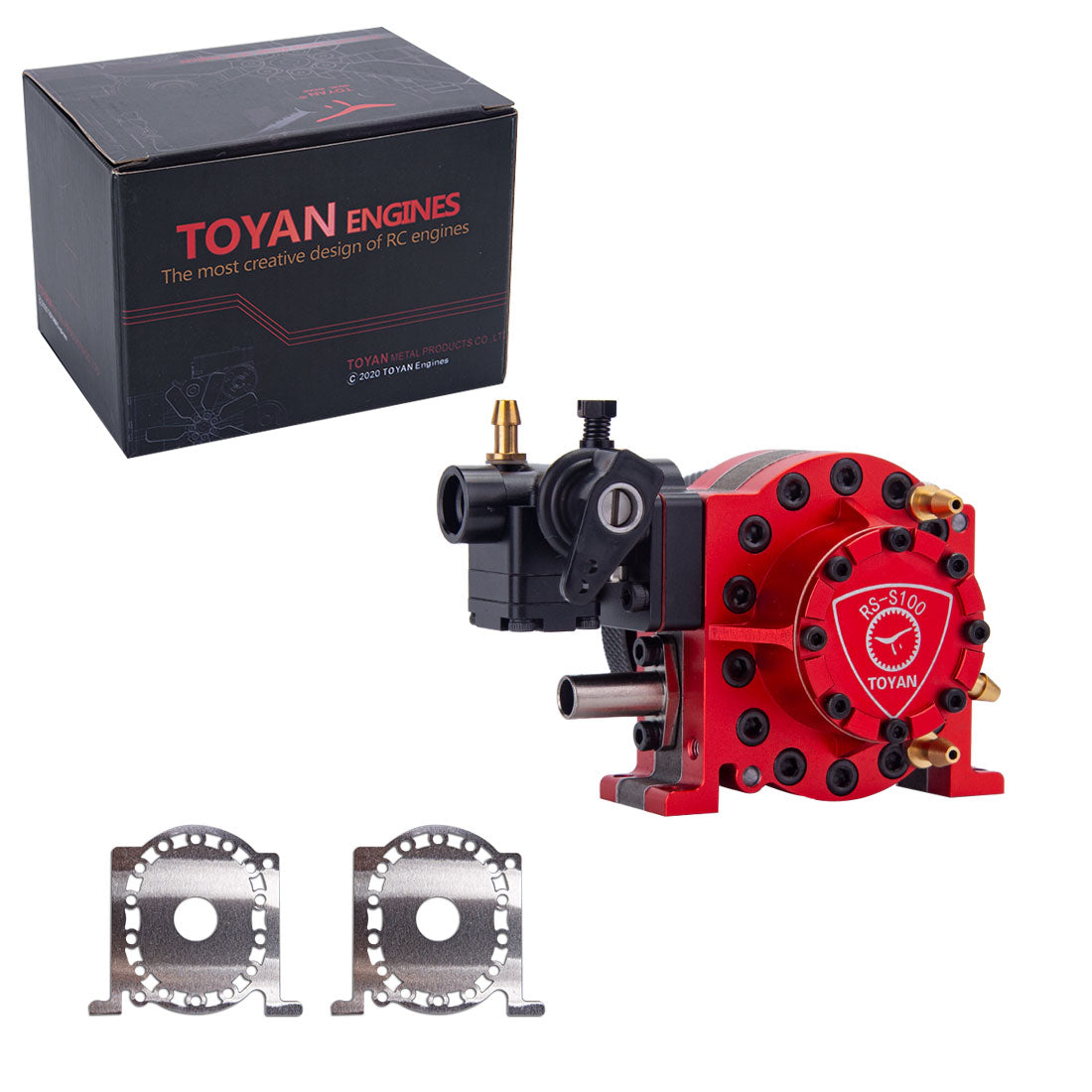 Toyan RS-S100 2.46cc Single Rotor Wankel Rotary Engine Model Water Cooled Nitro