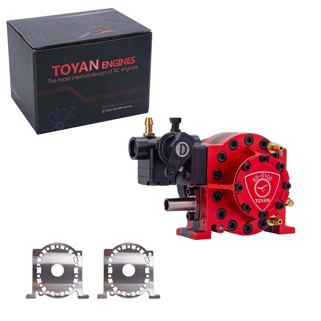 Toyan RS-S100 2.46cc Single Rotor Wankel Rotary Engine Model Water Cooled Nitro