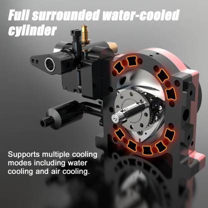 Toyan RS-S100 2.46cc Single Rotor Wankel Rotary Engine Model Water Cooled Nitro