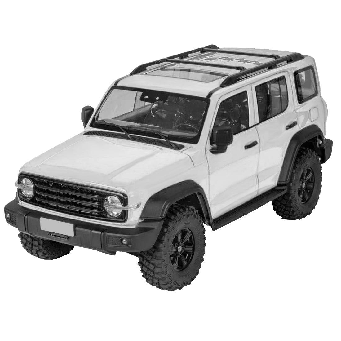 Traction Hobby 1/8 Scale RC Rock Crawler RTR 2-Speed Timesharing 4WD Off-Road Truck with Full Lighting System