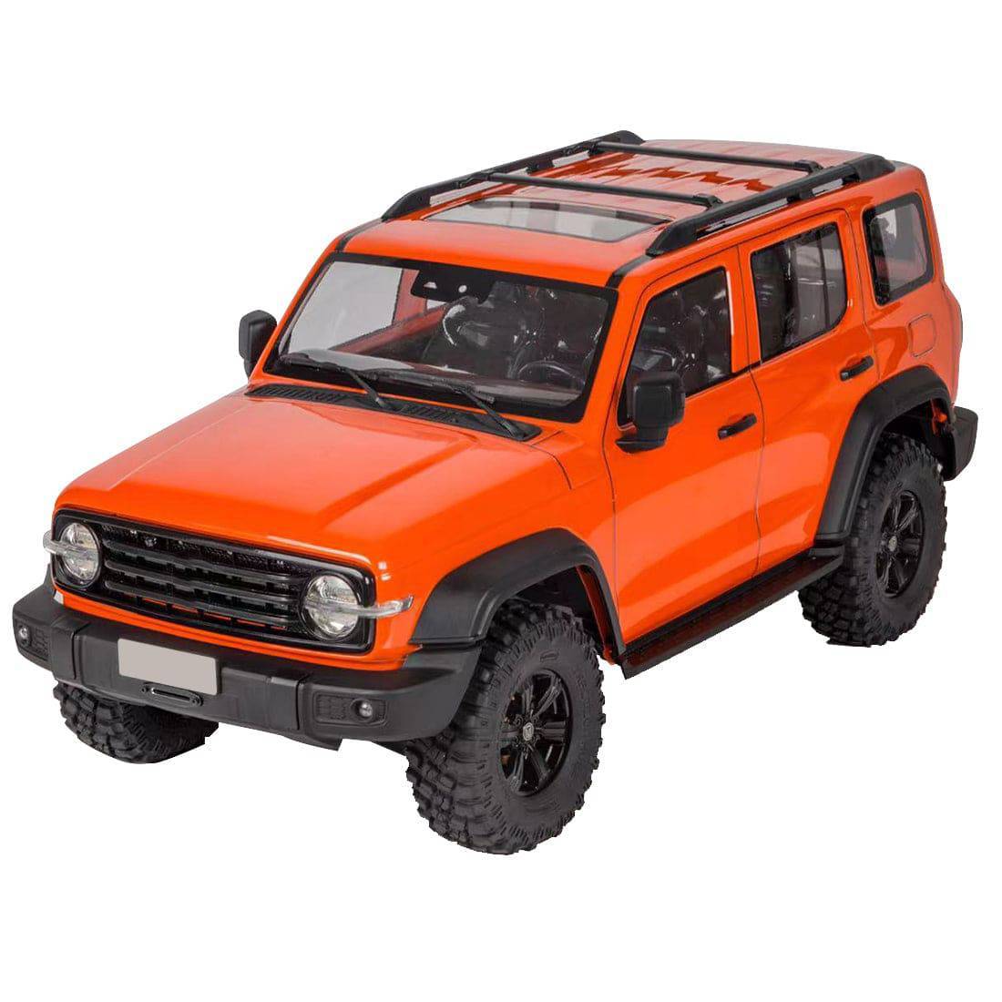 Traction Hobby 1/8 Scale RC Rock Crawler RTR 2-Speed Timesharing 4WD Off-Road Truck with Full Lighting System