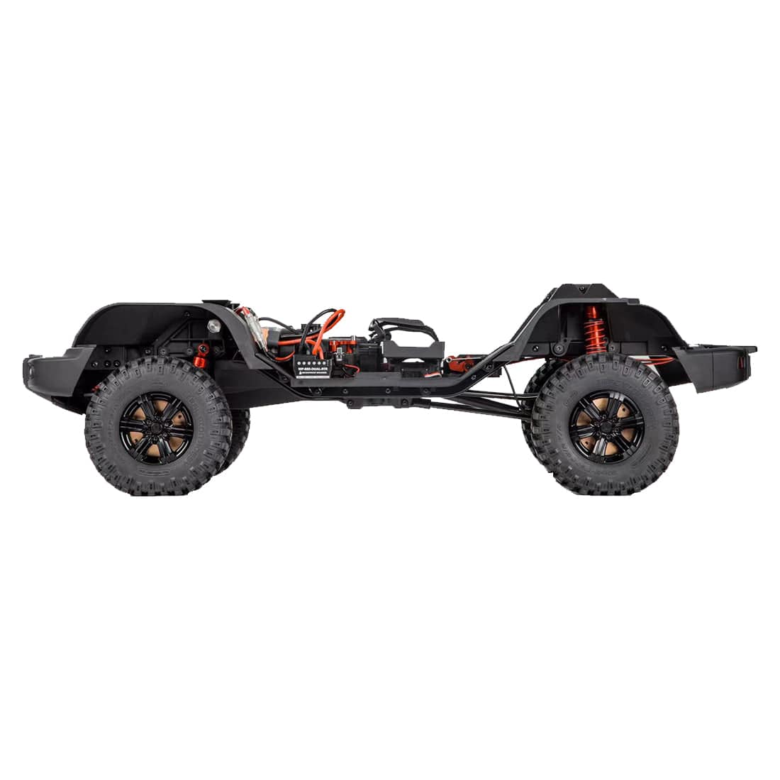 Traction Hobby 1/8 Scale RC Rock Crawler RTR 2-Speed Timesharing 4WD Off-Road Truck with Full Lighting System