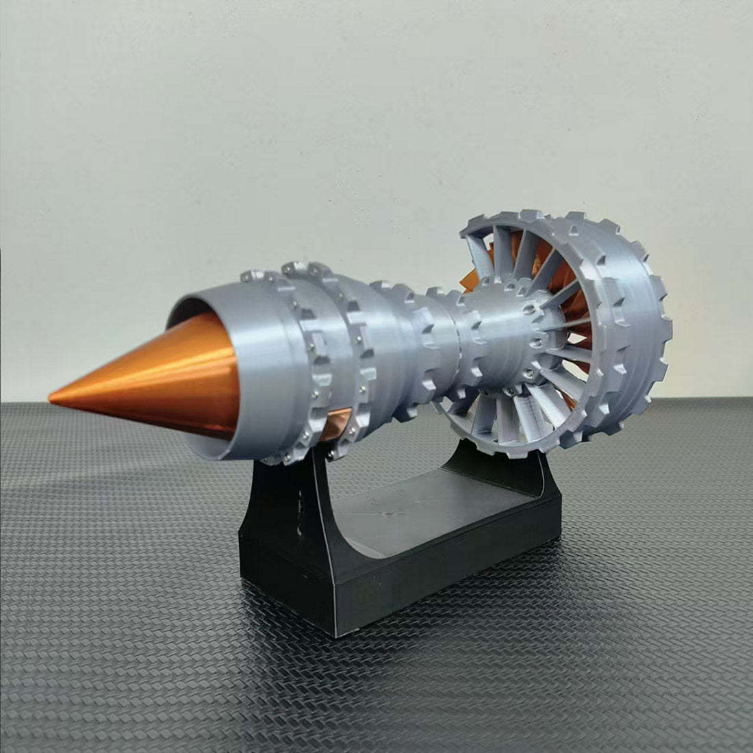 Trent 900 Turbofan Engine Model Kit with LED Lights and Throttle Control-helloworld7