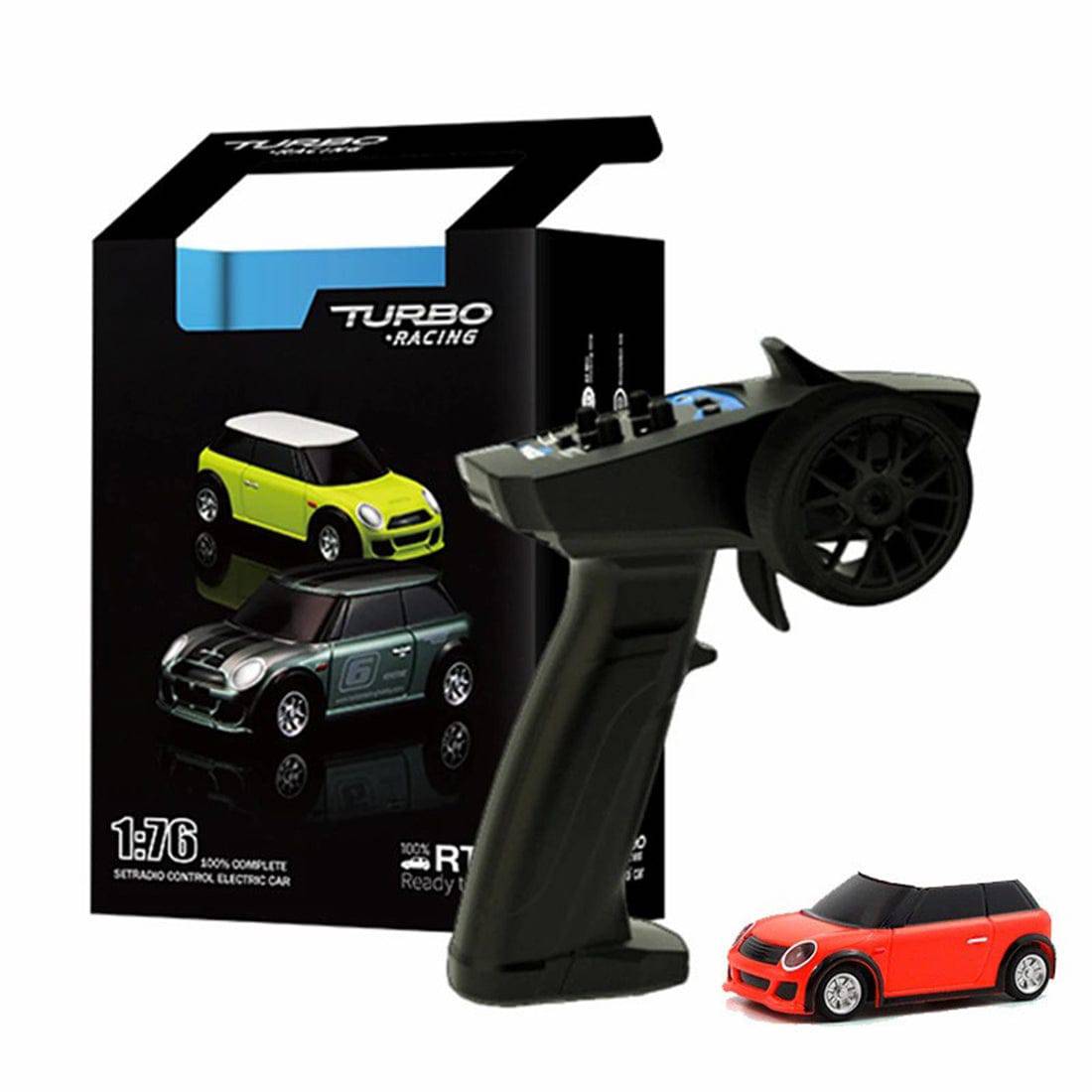Turbo Racing 1/76 Scale Full Proportional Mini Electric RC Car RTR with P31 Remote