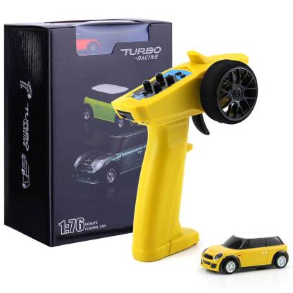 Turbo Racing 1/76 Scale Full Proportional Mini Electric RC Car RTR with P31 Remote