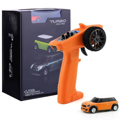 Turbo Racing 1/76 Scale Full Proportional Mini Electric RC Car RTR with P31 Remote