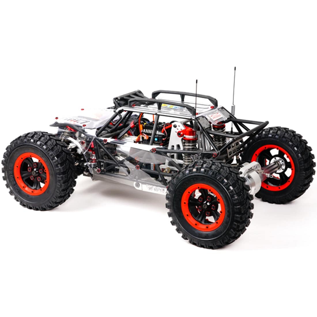 UFRC Ghost Rabbit GR1 1/5 Scale 4WD Brushless Off-Road Buggy – All-Metal Chassis Rock Racer