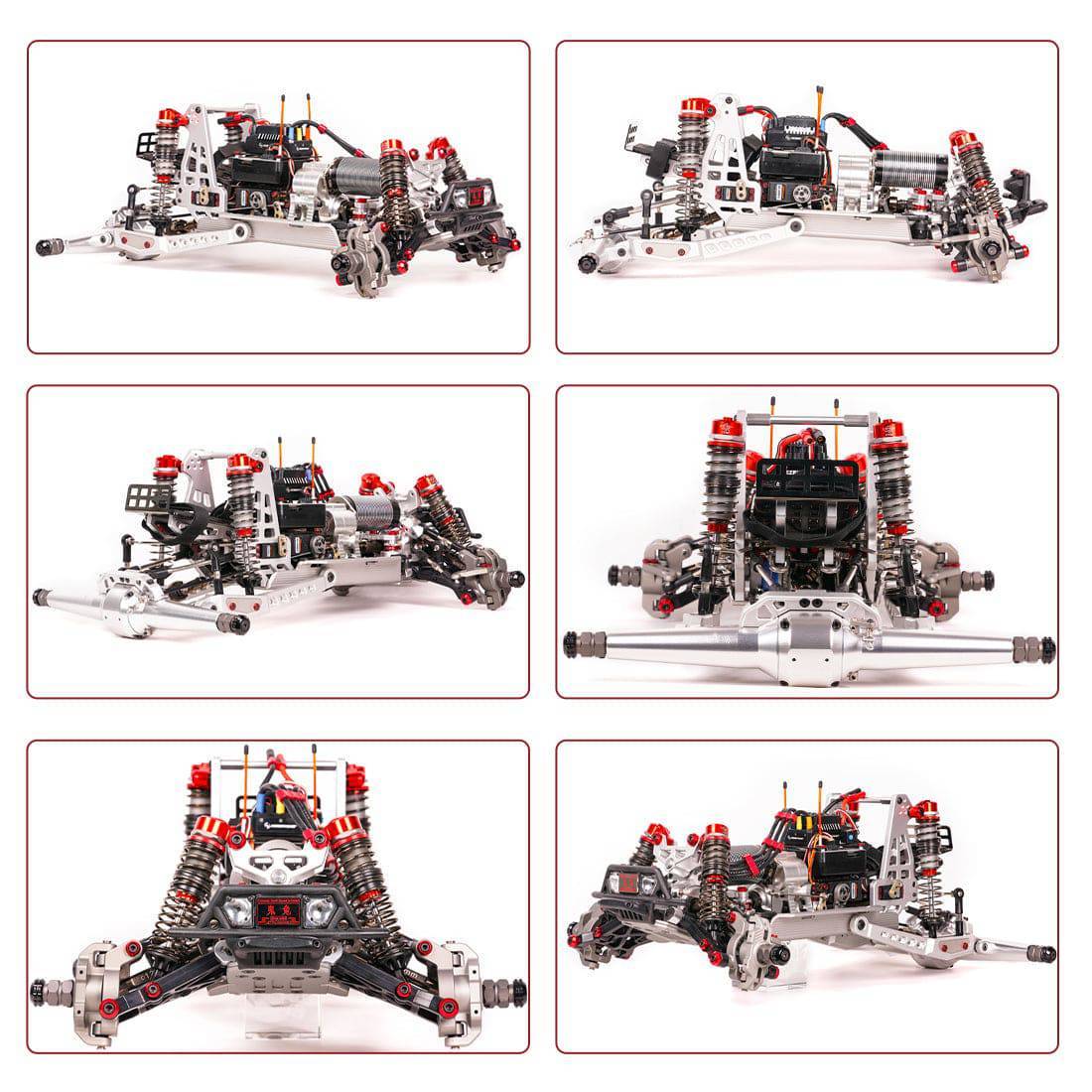 UFRC Ghost Rabbit GR1 1/5 Scale 4WD Brushless Off-Road Buggy – All-Metal Chassis Rock Racer