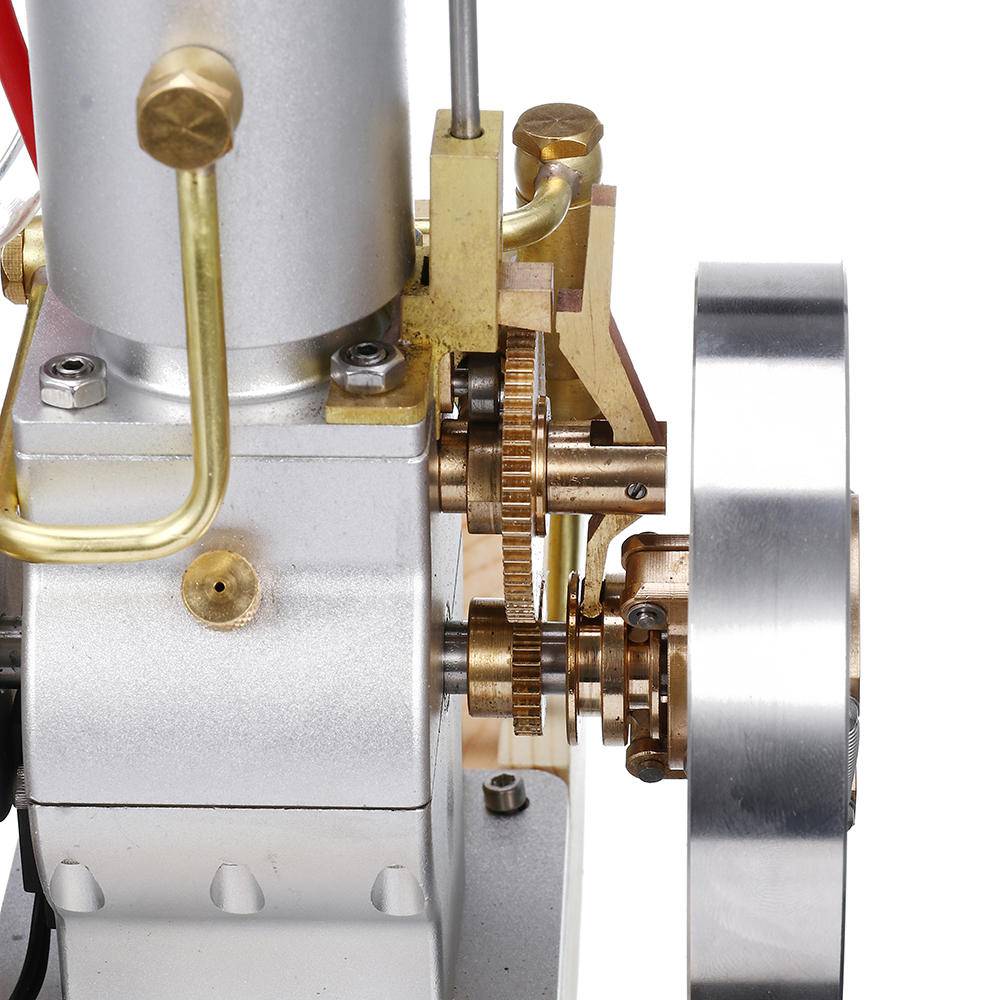 Upgraded Vertical Hit and Miss Gas Engine Model Water Cooled 6cc 4 Stroke with Mechanical Pump-helloworld7