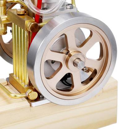 Upgraded Vertical Hit and Miss Gas Engine Model Water Cooled 6cc 4 Stroke with Mechanical Pump-helloworld7