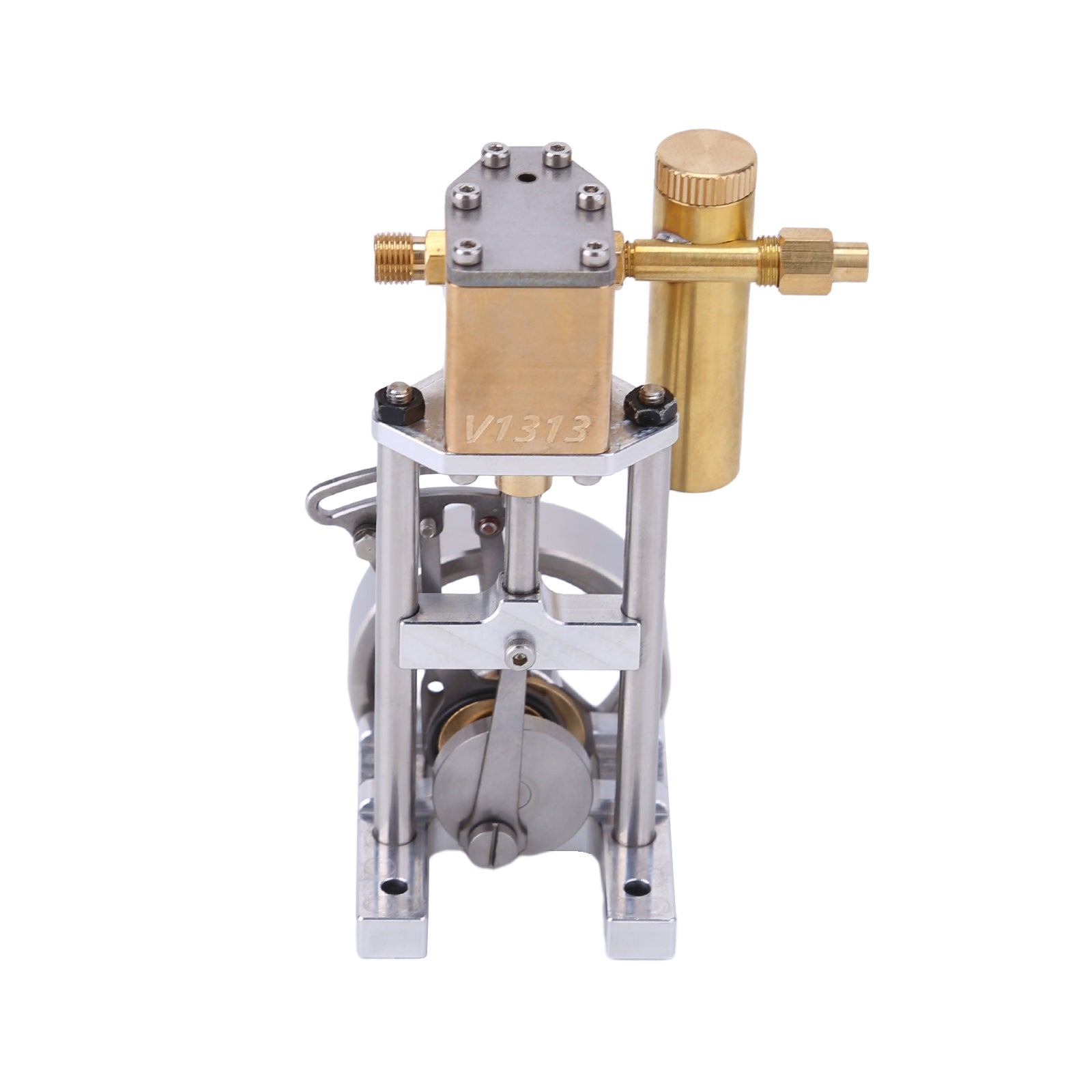 V1313 Mini Reversing Steam Engine Model Vertical Single Cylinder Physics Toy-helloworld7