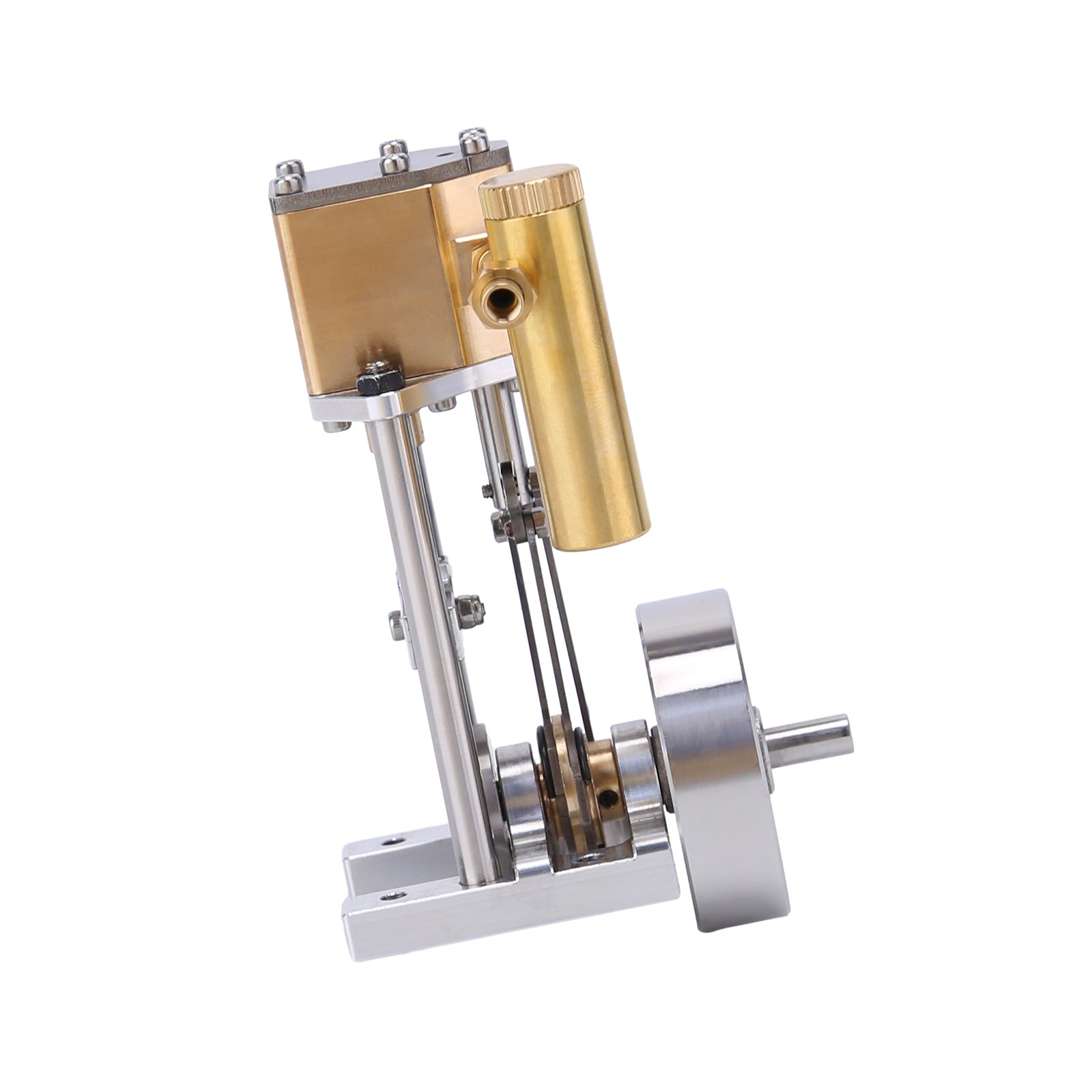 V1313 Mini Reversing Steam Engine Model Vertical Single Cylinder Physics Toy-helloworld7