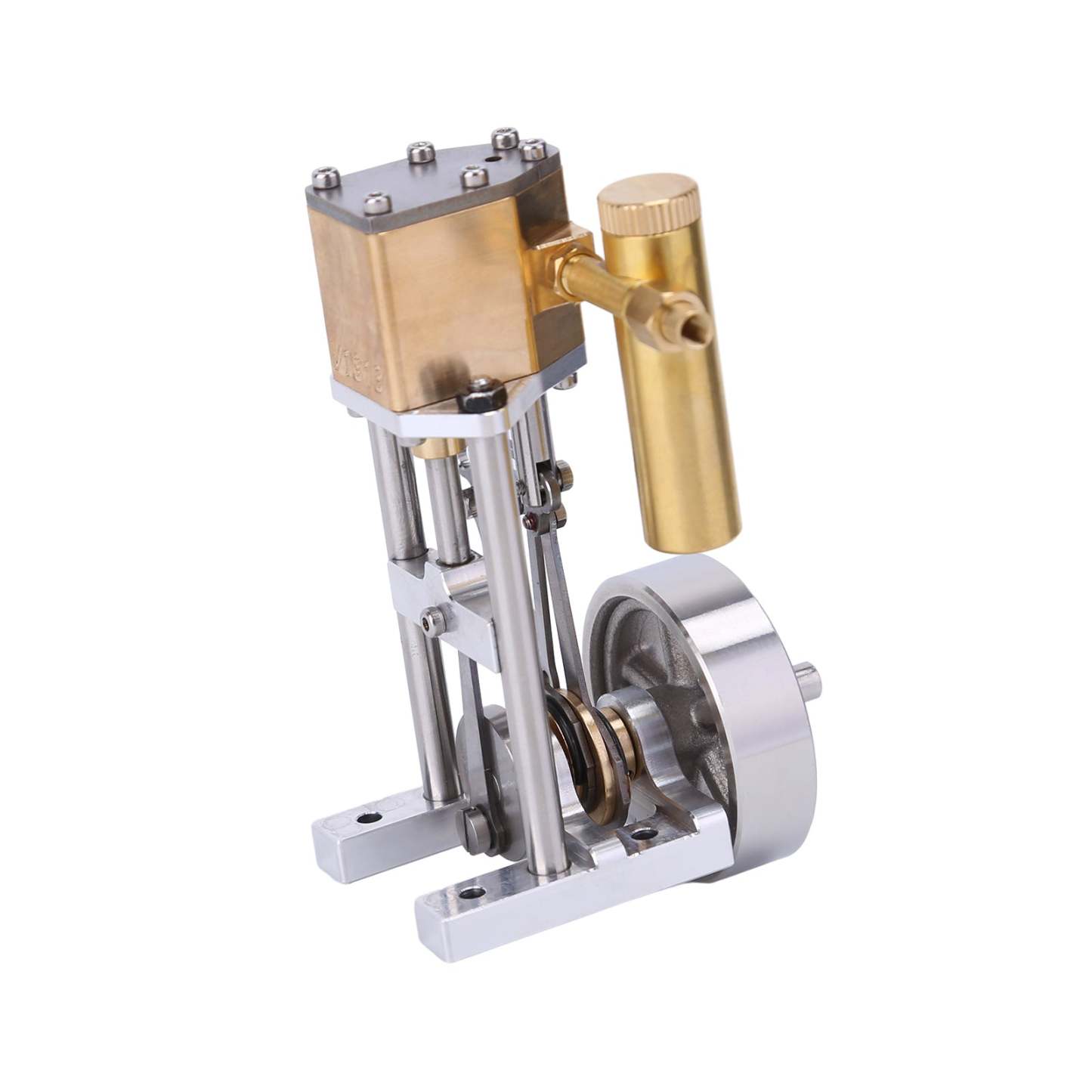 V1313 Mini Reversing Steam Engine Model Vertical Single Cylinder Physics Toy-helloworld7