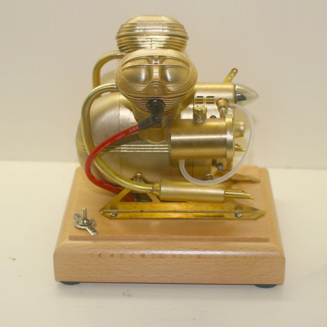 V35 3.2cc Mini V-Twin 4 Stroke Gasoline Engine Model Motorcycle Gift