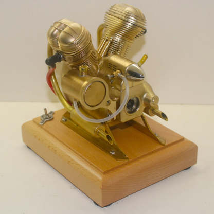 V35 3.2cc Mini V-Twin 4 Stroke Gasoline Engine Model Motorcycle Gift