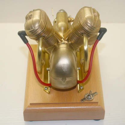 V35 3.2cc Mini V-Twin 4 Stroke Gasoline Engine Model Motorcycle Gift