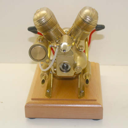 V35 3.2cc Mini V-Twin 4 Stroke Gasoline Engine Model Motorcycle Gift
