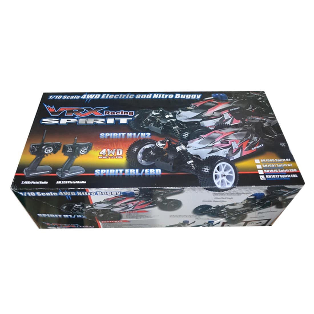VRX RH1006 Spirit N1 1/10 Scale 4WD Nitro Gas Powered RC Buggy RTR
