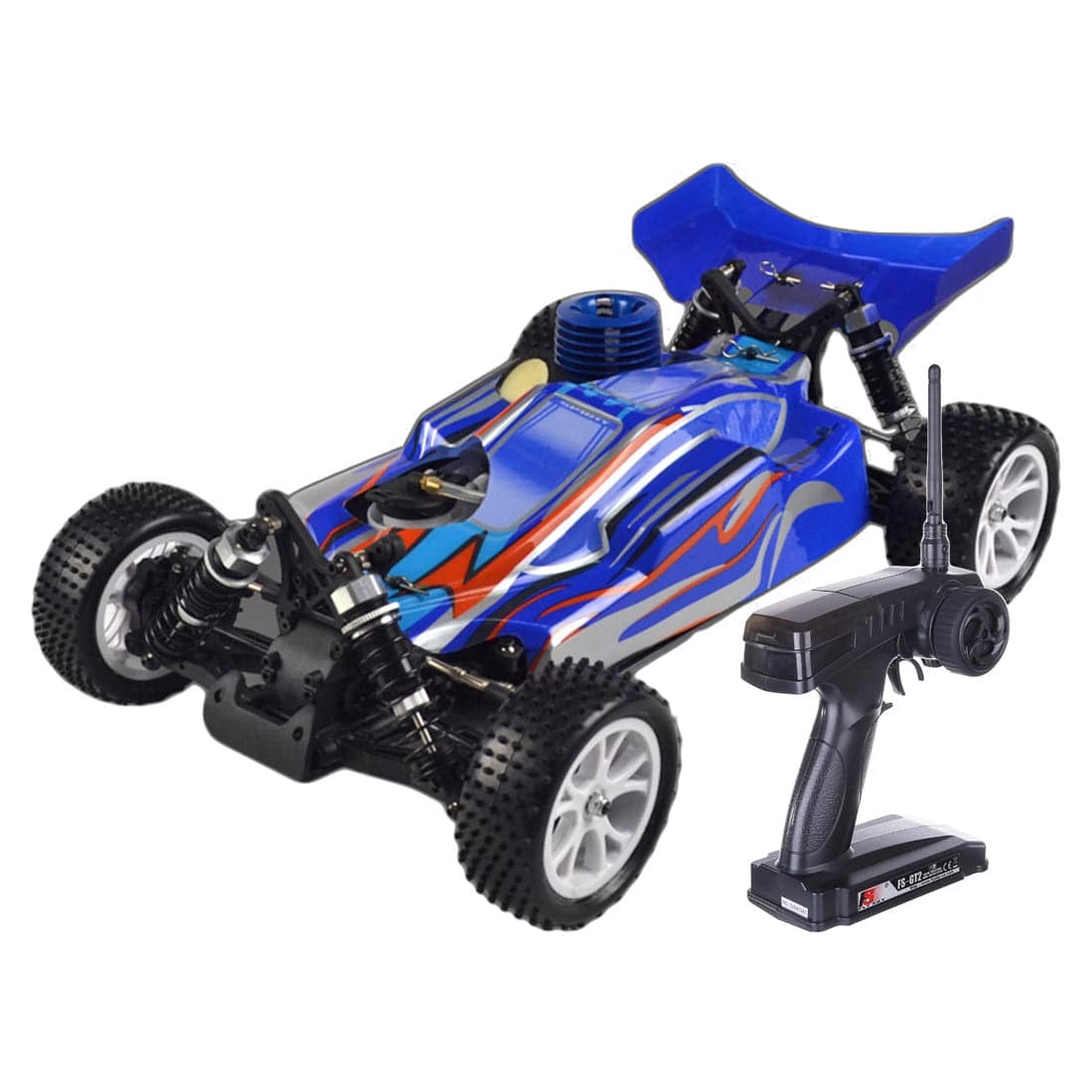 VRX RH1007 Spirit N2 1/10 Scale 4WD Nitro Buggy 2-Speed Force.18CXP Engine RTR