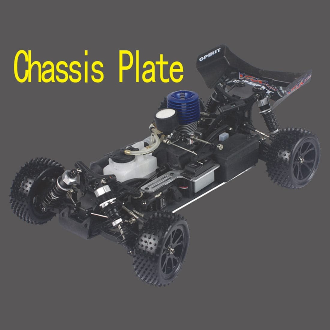 VRX RH1007 Spirit N2 1/10 Scale 4WD Nitro Buggy 2-Speed Force.18CXP Engine RTR