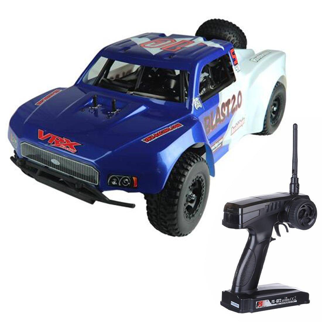 VRX RH1009 1/10 Scale 4WD Nitro Gas Powered RC Truck with 2 Speed Transmission