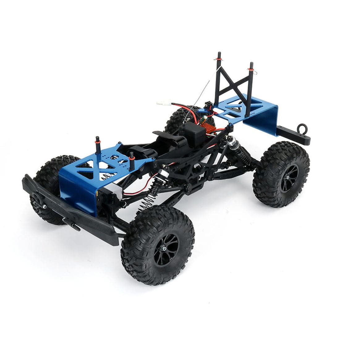 VRX RH1047 1/10 Scale 4WD RTR Off-Road Truck Solid Axle Rock Racer with 2.4GHz Radio