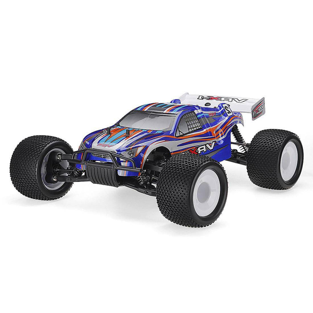 VRX RH801 1/8 Scale 4WD Nitro Gas Powered Truggy Force.28 Engine RTR Blue
