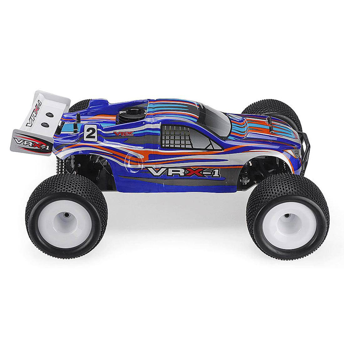 VRX RH801 1/8 Scale 4WD Nitro Gas Powered Truggy Force.28 Engine RTR Blue