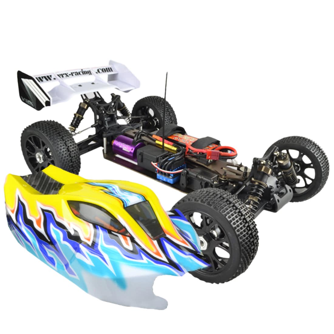 VRX RH816 Blast BX EBL 1/8 Scale 4WD Brushless Electric Off Road RC Buggy 3S LiPo RTR
