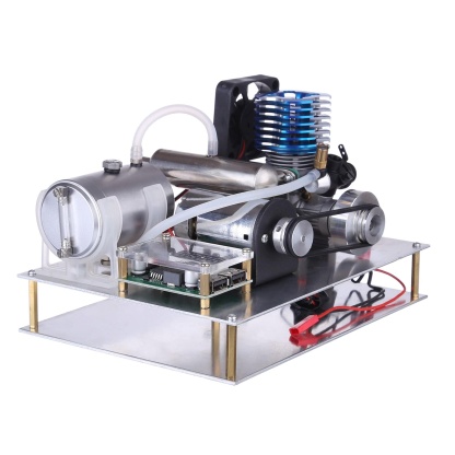 VX 18 Methanol Engine Generator Set Electric Start 12V 40W DIY Power Plant