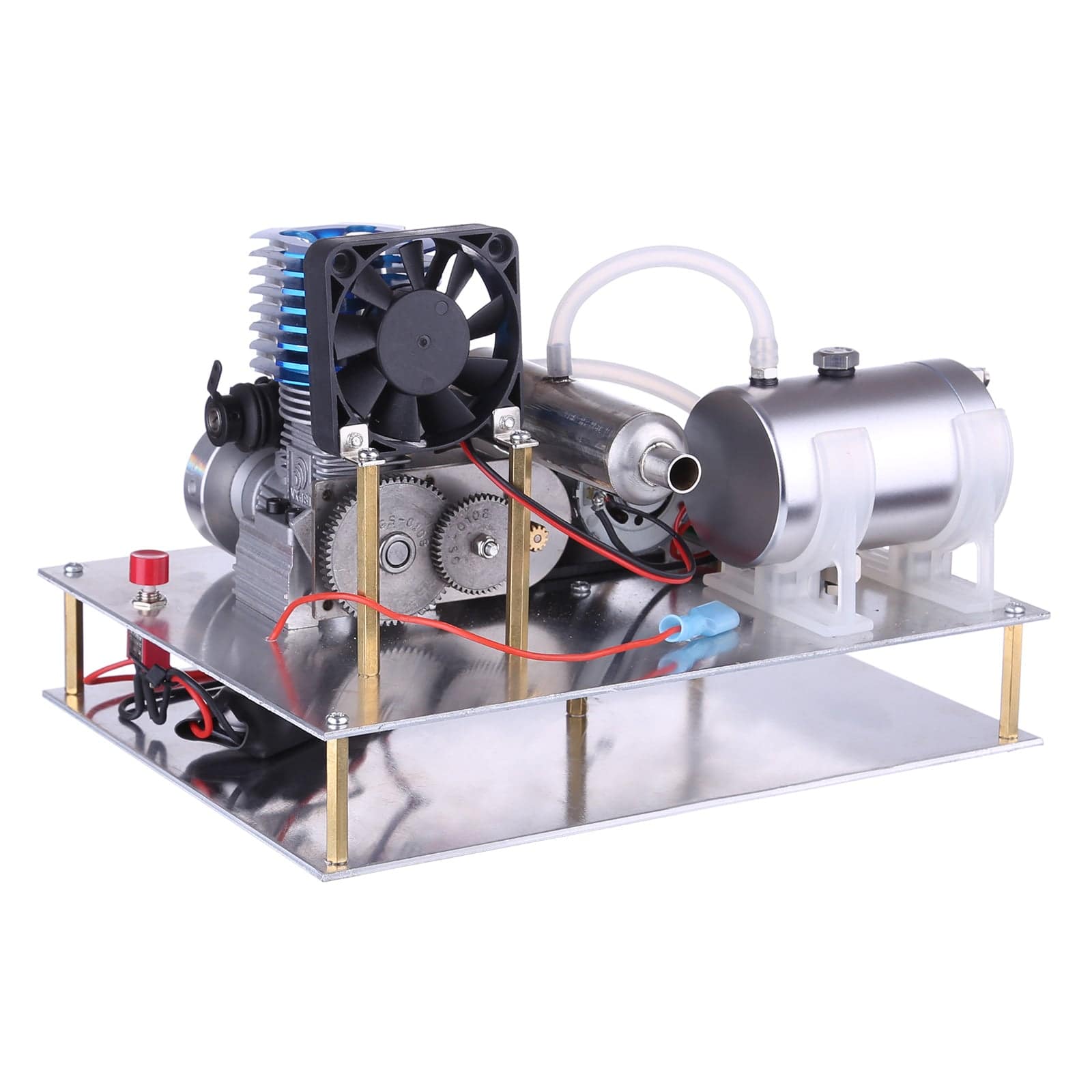 VX 18 Methanol Engine Generator Set Electric Start 12V 40W DIY Power Plant