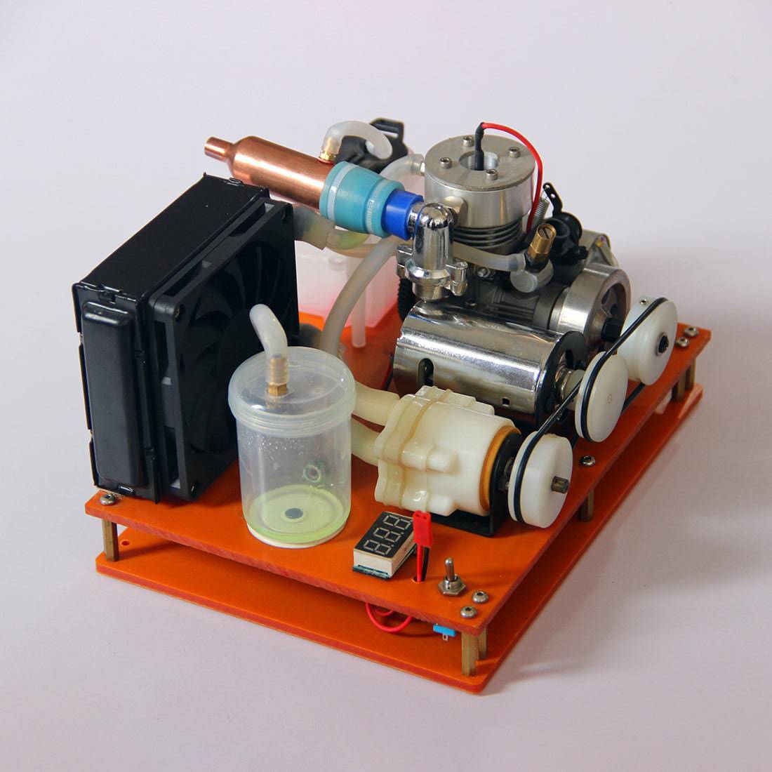 VX Level 18 Water-Cooled Methanol Engine Generator Set Electric Start 12V 30W DIY Power Plant-helloworld7