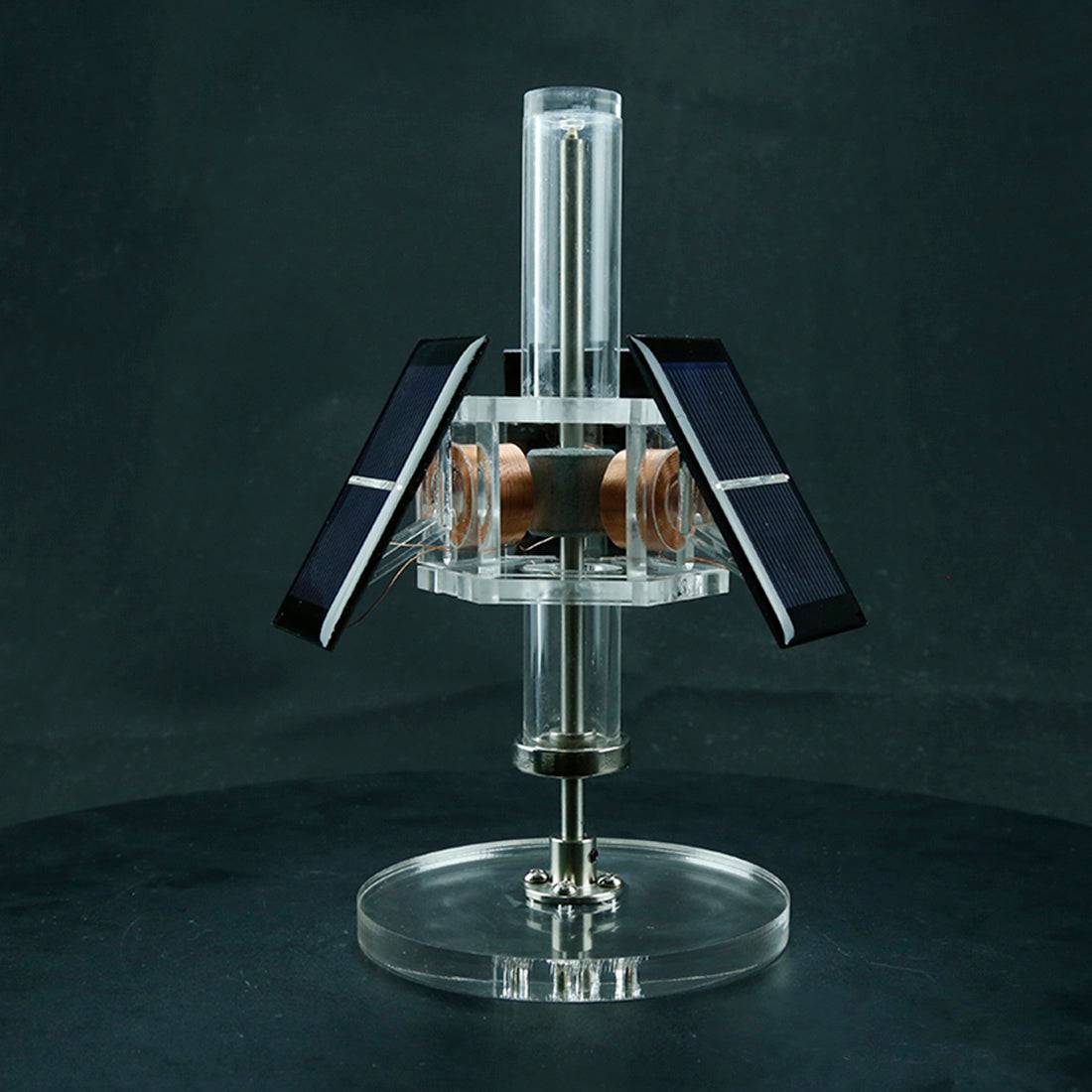 Vertical Solar Magnetic Levitation Mendocino Motor Model Science Physics Desk Toy
