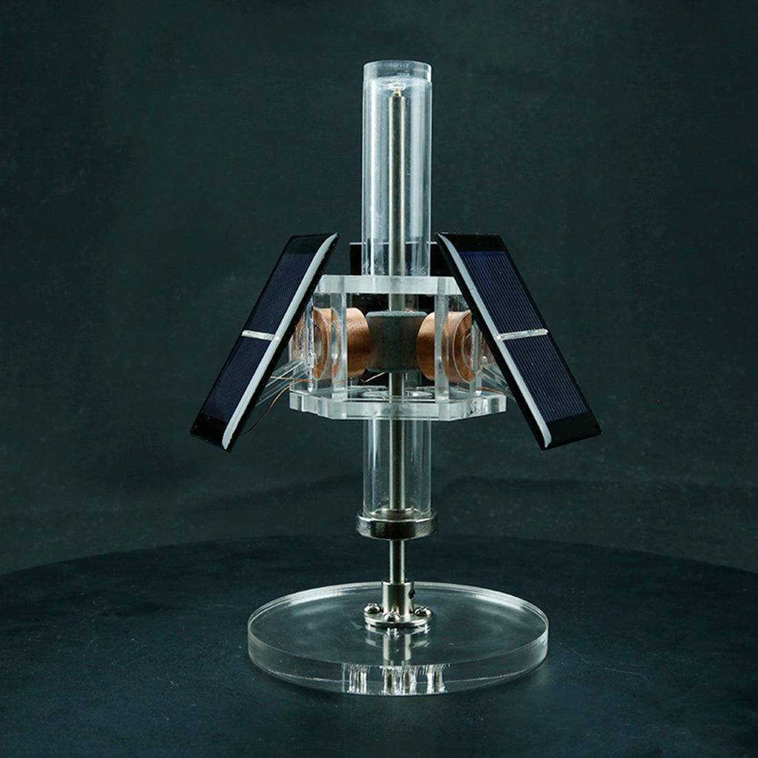 Vertical Solar Magnetic Levitation Mendocino Motor Model Science Physics Desk Toy