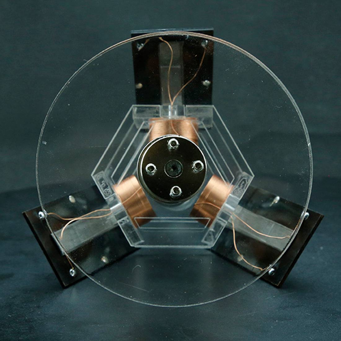 Vertical Solar Magnetic Levitation Mendocino Motor Model Science Physics Desk Toy
